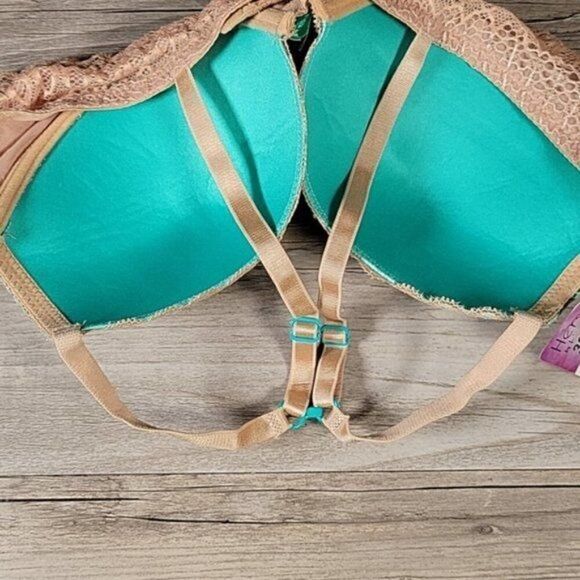 Hers by Herman Mint Green Lace Bra Sz 38B - Picture 3 of 6